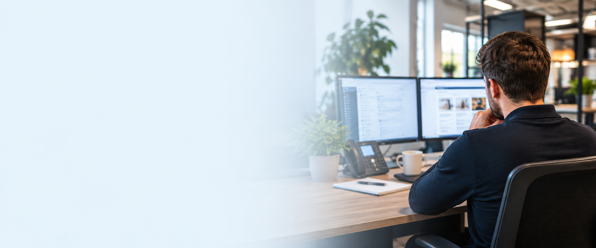 Medewerker van Werken met Merken geeft persoonlijk advies